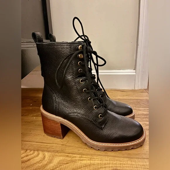 Crown Vintage | Black Leather Boots | Size 10 Crown Vintage Izzie Western Bootie - Free Shipping | DSW main image 4
